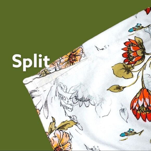 Jen7 by 7 for all mankind! White quality pants with pretty floral design… - Picture 7 of 11